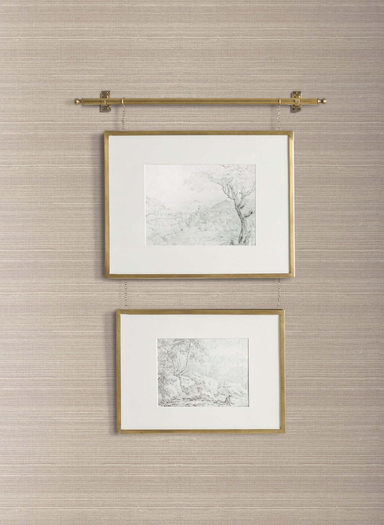 York Wallcoverings VG4406MH Plain Beige  Grass Wallpaper