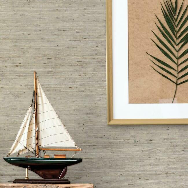 York Wallcoverings OL5553 Arrowroot Purple Wallpaper