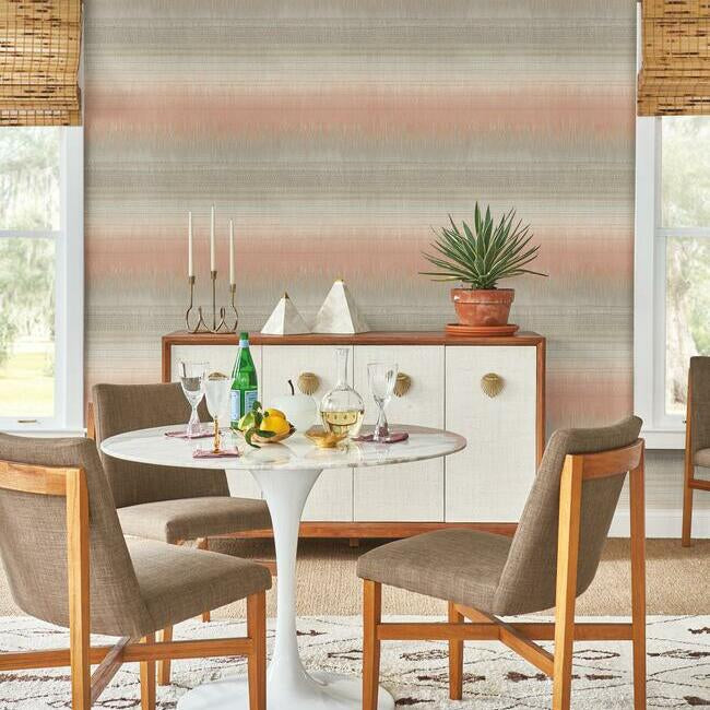 York Wallcoverings BO6621 Desert Textile Pink Wallpaper