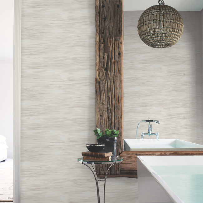 York Wallcoverings MN1861 Ripples Neutral Wallpaper