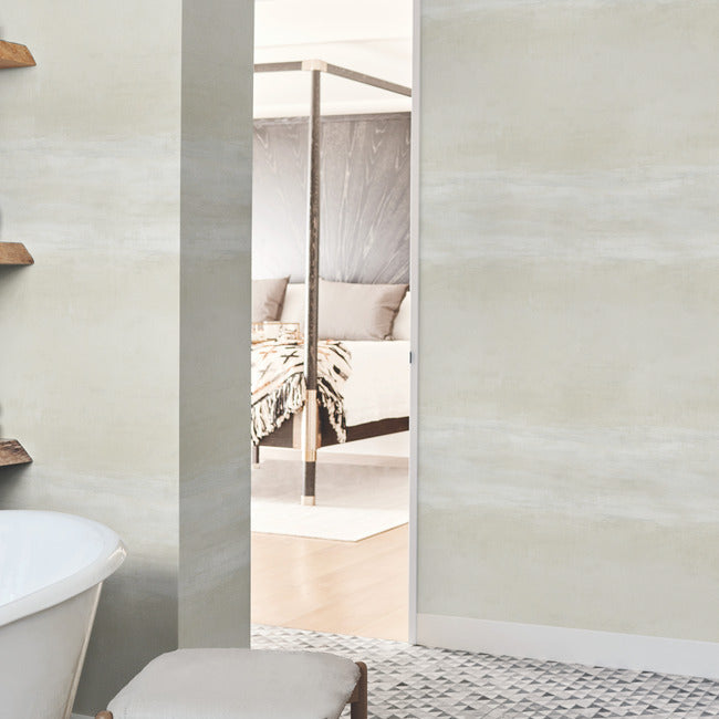 York Wallcoverings CC1254 Natural Serene Reflection Wallpaper