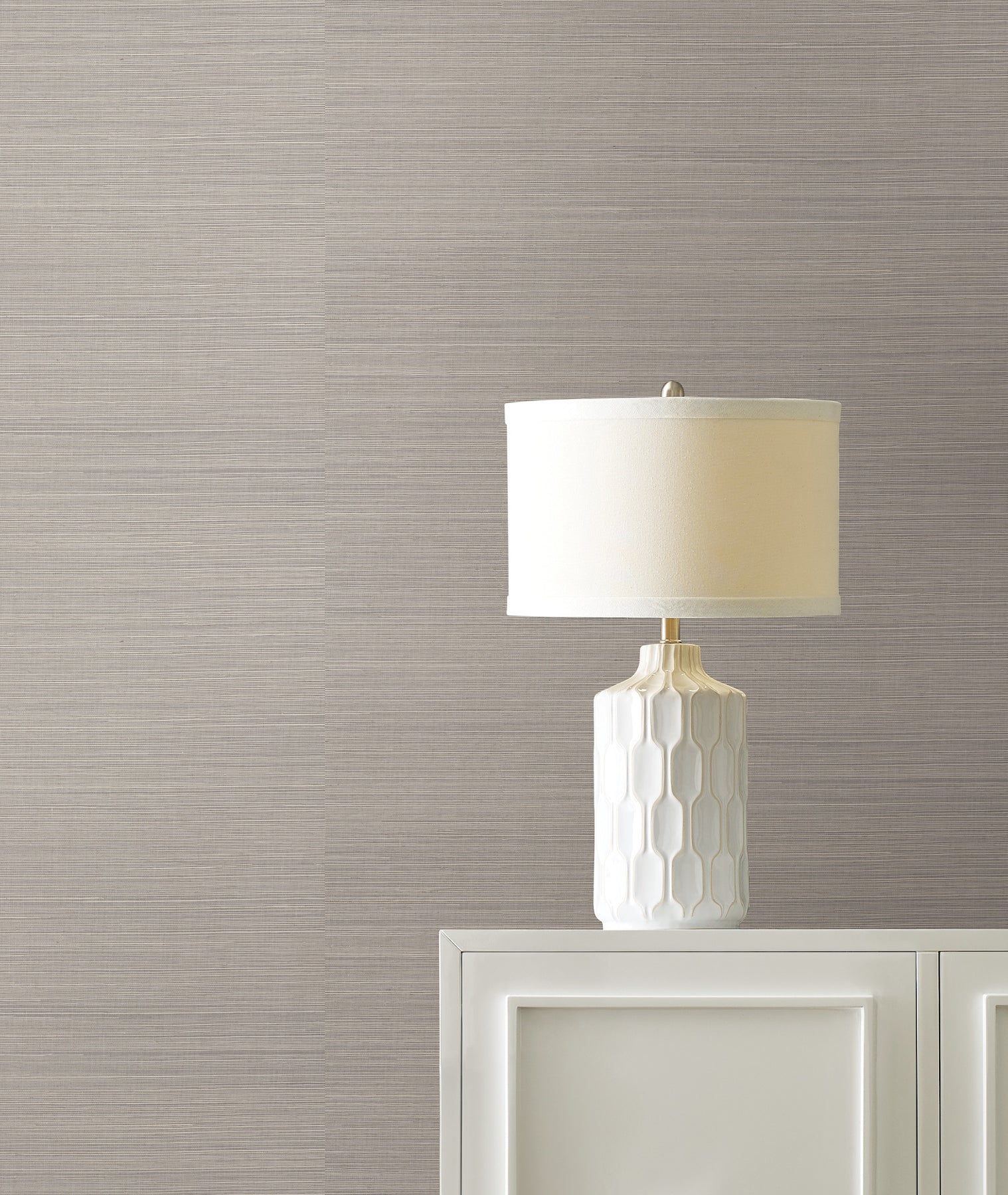 York Wallcoverings DE8994NW Maguey Sisal Classic Grey Wallpaper
