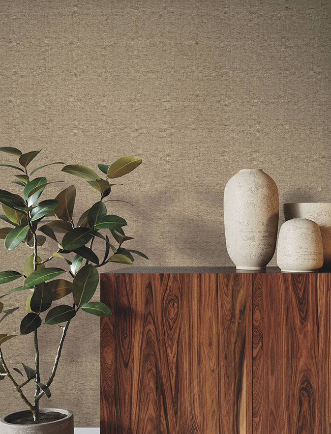 York Wallcoverings YGL7090 Check Paperweave Brindle Wallpaper