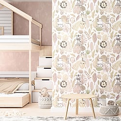 Galerie Wallcoverings 14838 Kids Pink Wallpaper