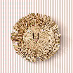 Galerie Wallcoverings 14868 Stripe Pink Wallpaper