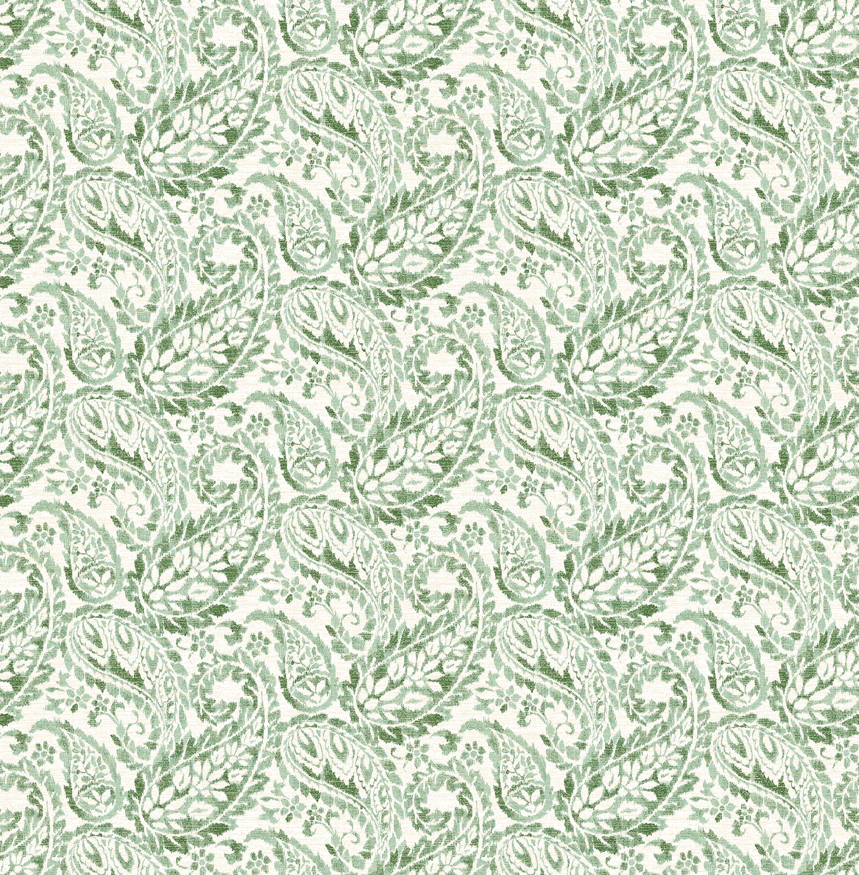 A-Street Prints 2657-22211 Adrian Green Paisley Wallpaper