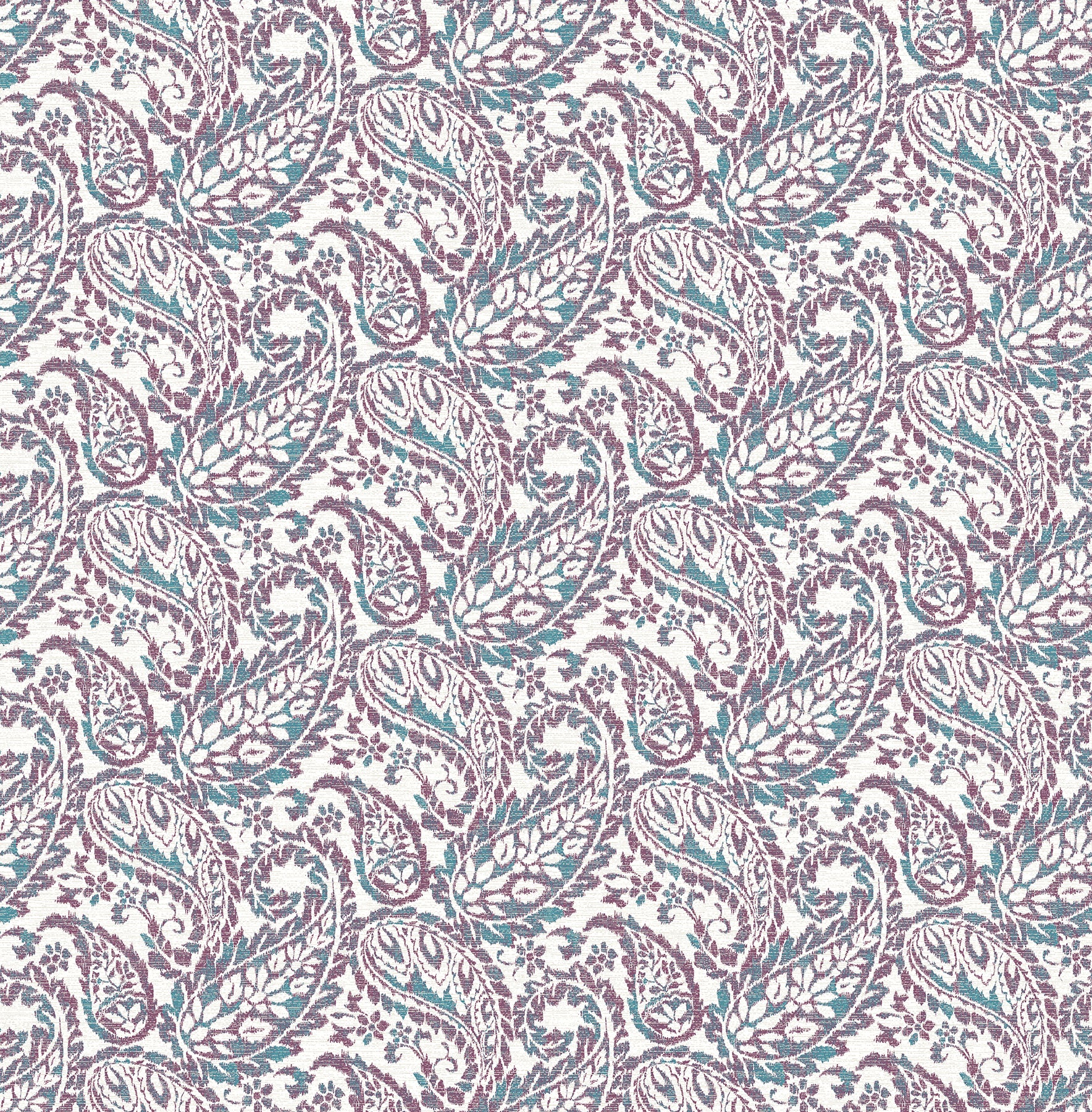 A-Street Prints 2657-22213 Adrian Plum Paisley Wallpaper