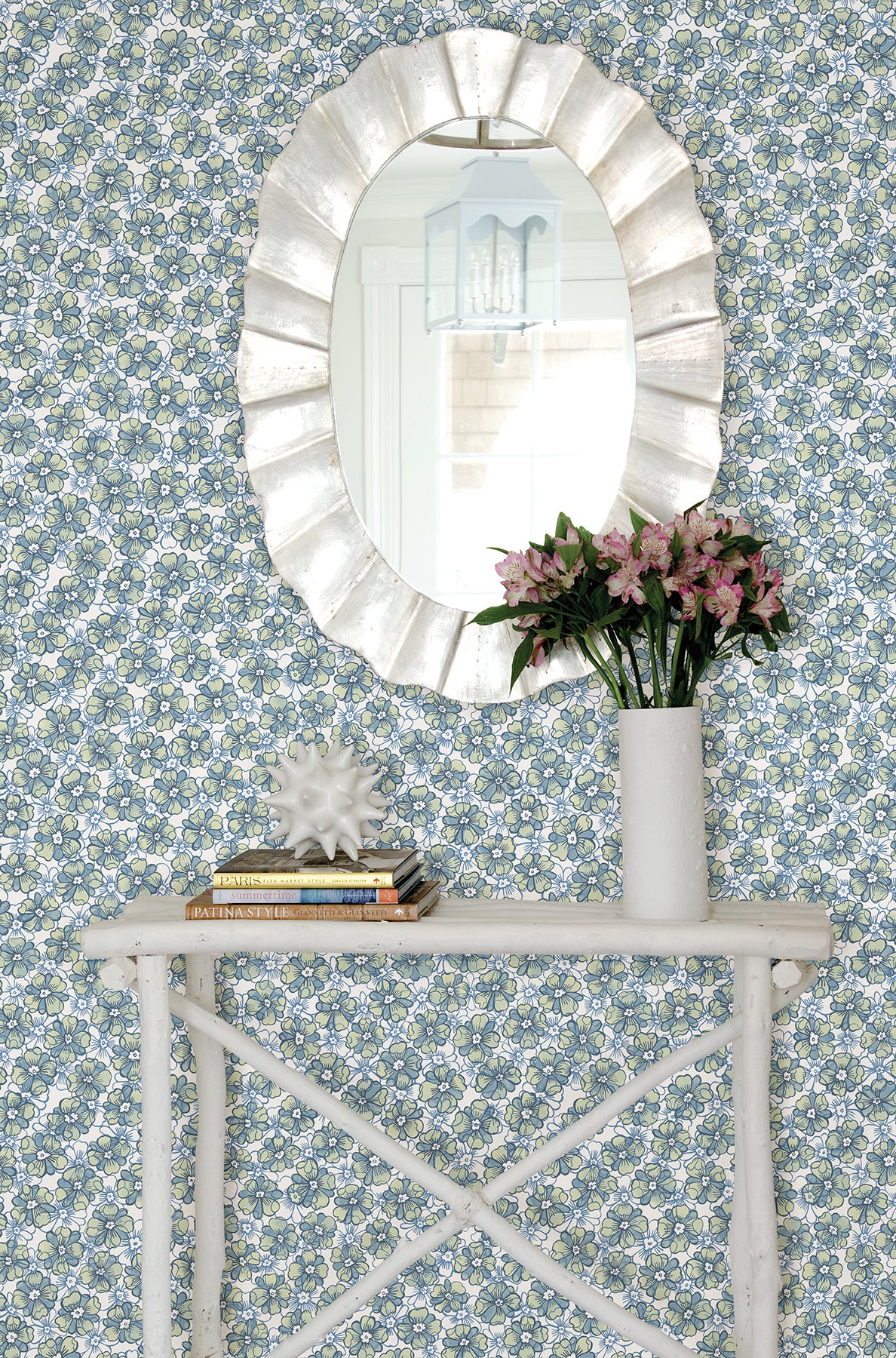 A-Street Prints 2657-22224 Allison Blue Floral