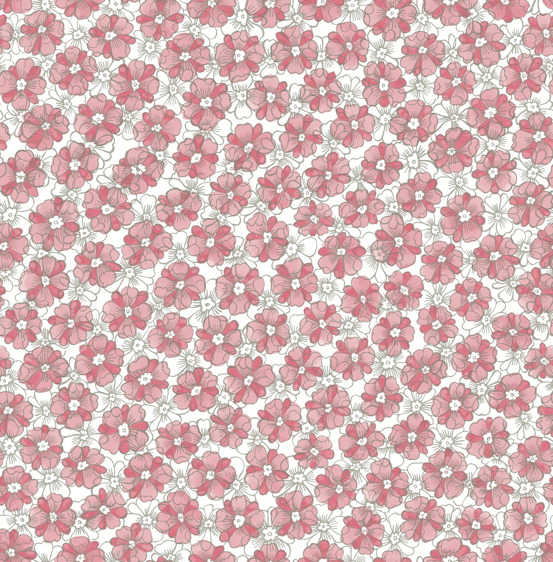 A-Street Prints 2657-22225 Allison Pink Floral