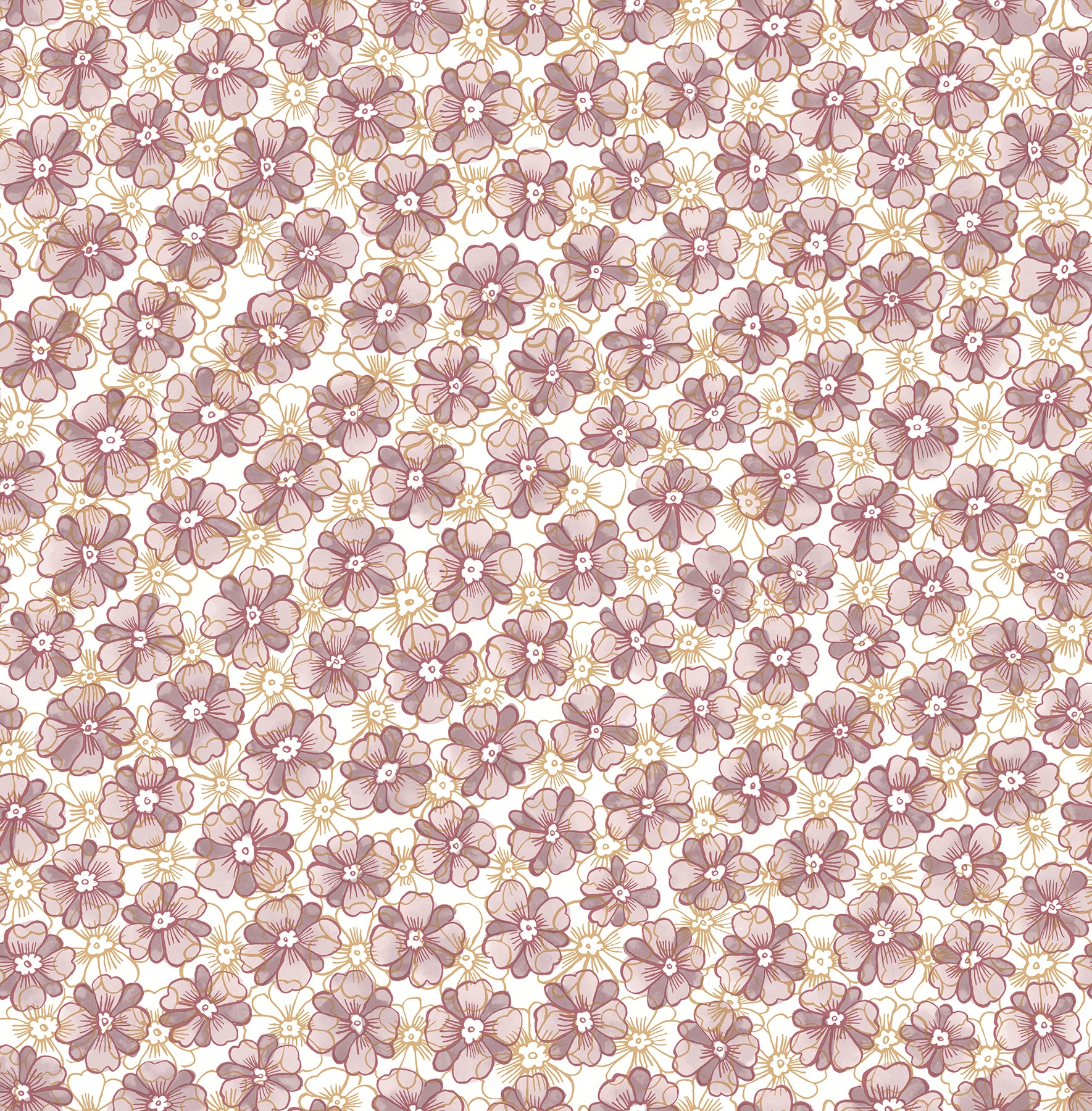 A-Street Prints 2657-22226 Allison Lavender Floral