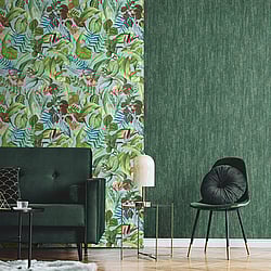Galerie Wallcoverings 26741 Kiribati Multi-Coloured Wallpaper