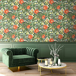 Galerie Wallcoverings 26747 Palau Multi-Coloured Wallpaper