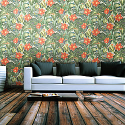 Galerie Wallcoverings 26747 Palau Multi-Coloured Wallpaper
