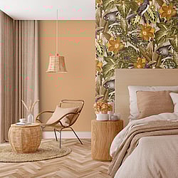 Galerie Wallcoverings 26748 Palau Bronze Brown Wallpaper