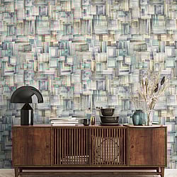 Galerie Wallcoverings 26799 Brush Multi-Coloured Wallpaper