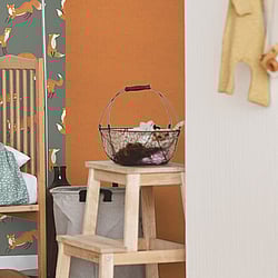 Galerie Wallcoverings 26806 Mini Dots Orange Wallpaper