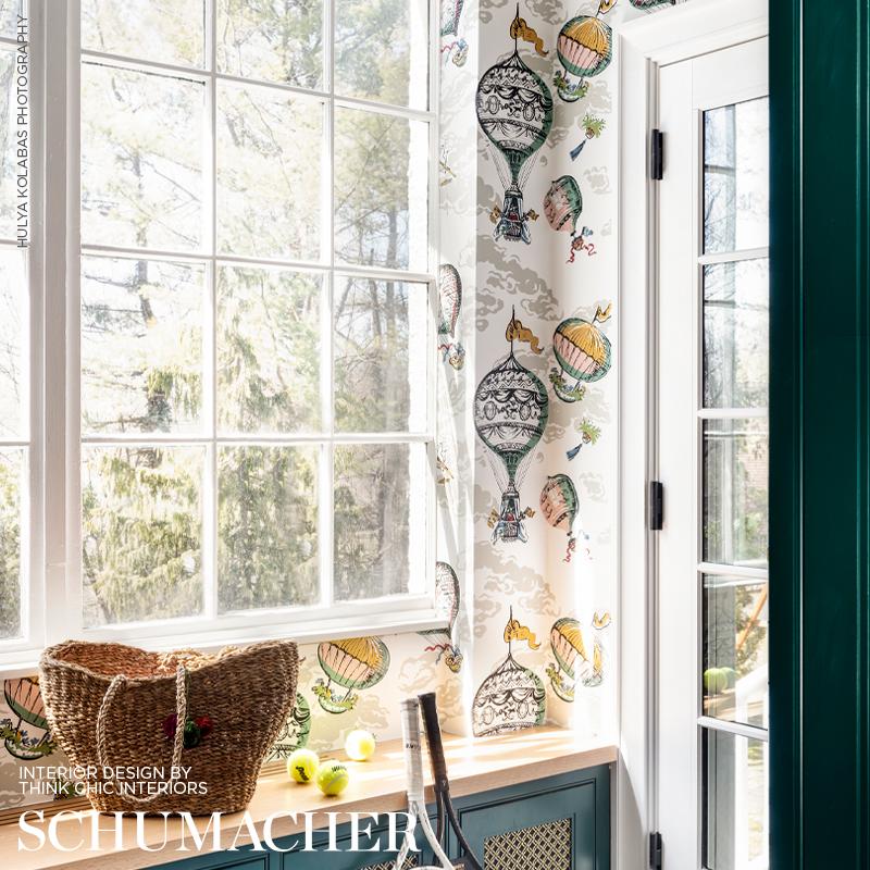 Schumacher 2704320 Ballons Multi Wallpaper