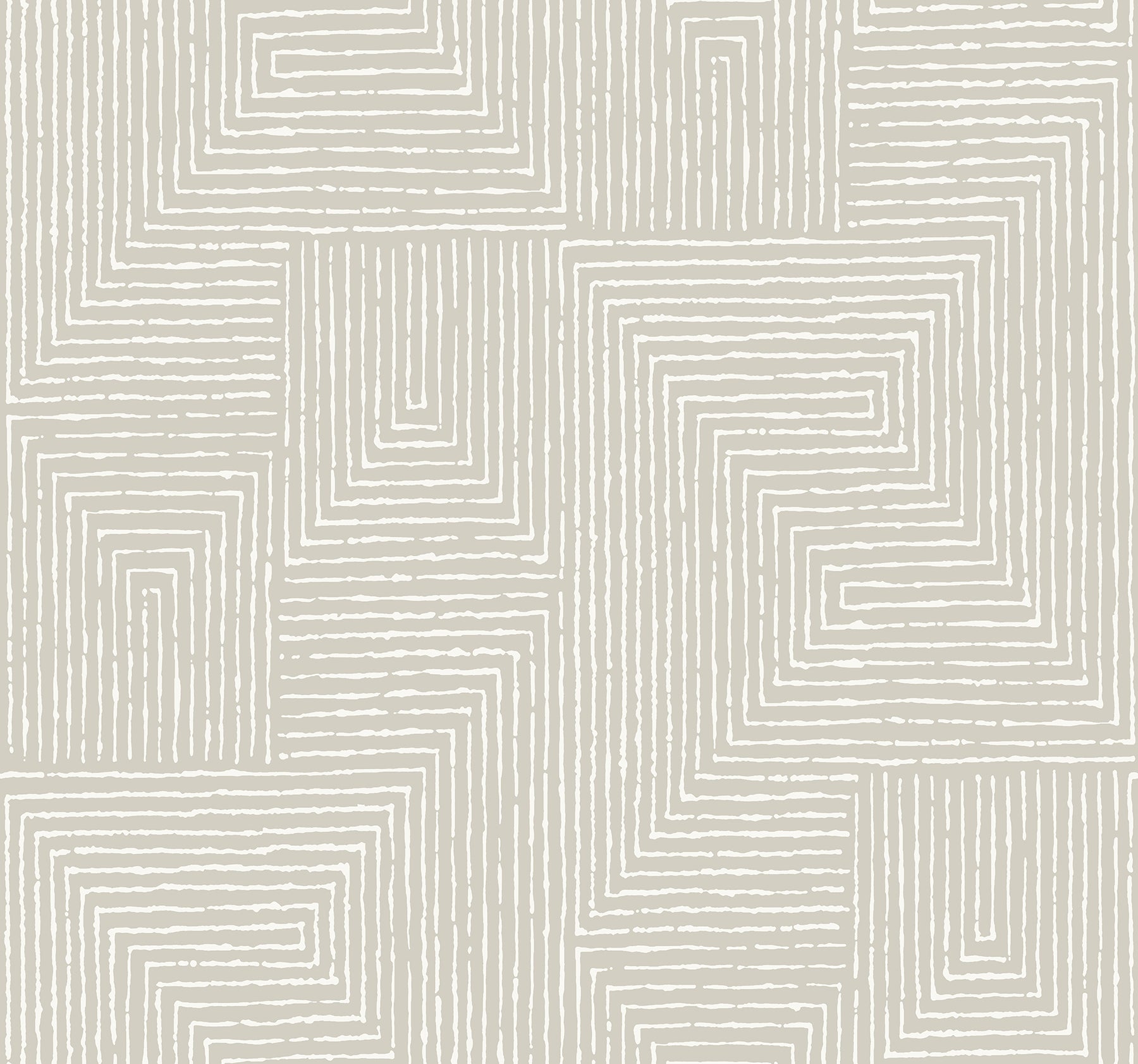 A-Street Prints 4034-72141 Mortenson Light Grey Geometric Wallpaper