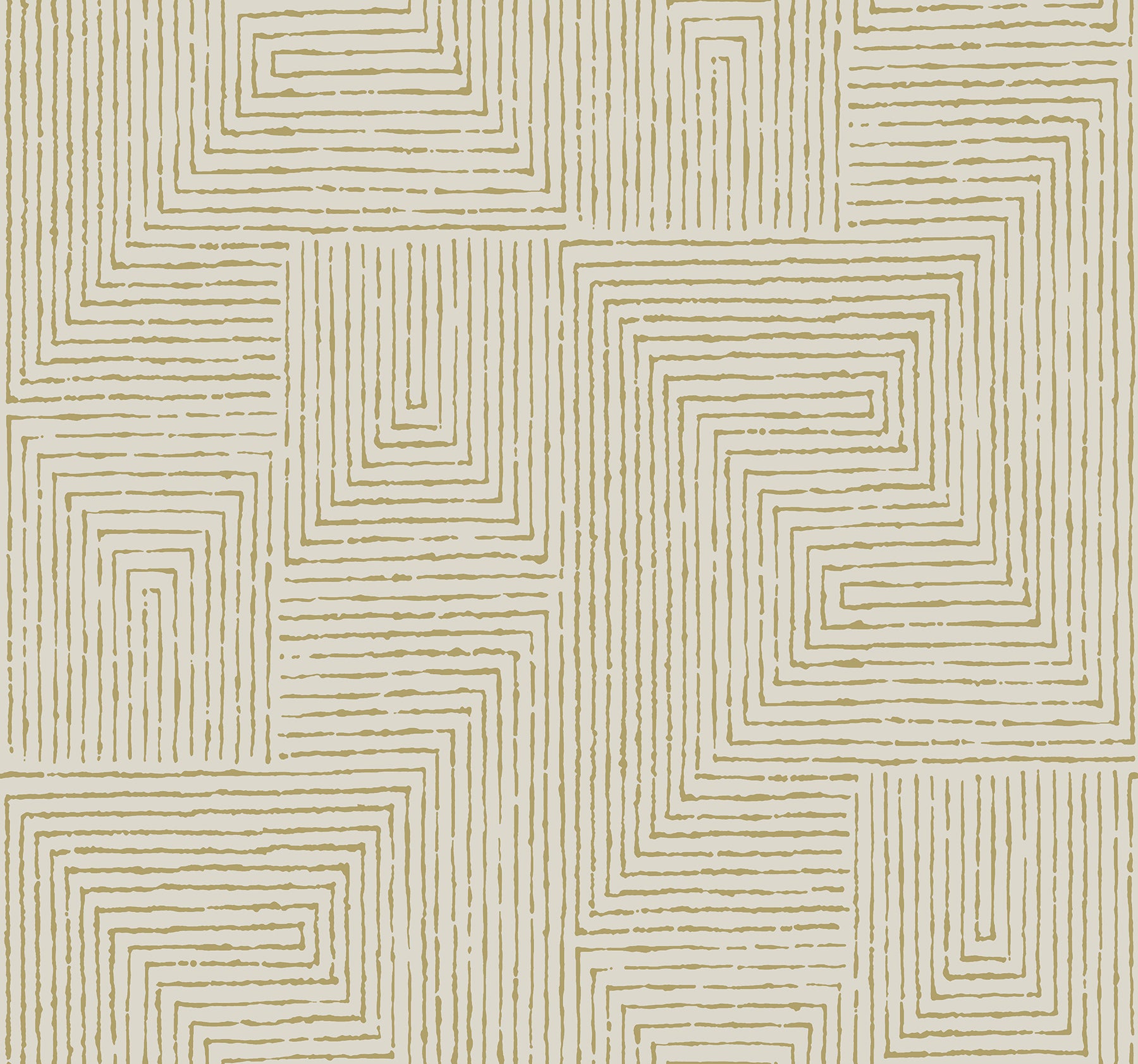 A-Street Prints 4034-72142 Mortenson Gold Geometric Wallpaper