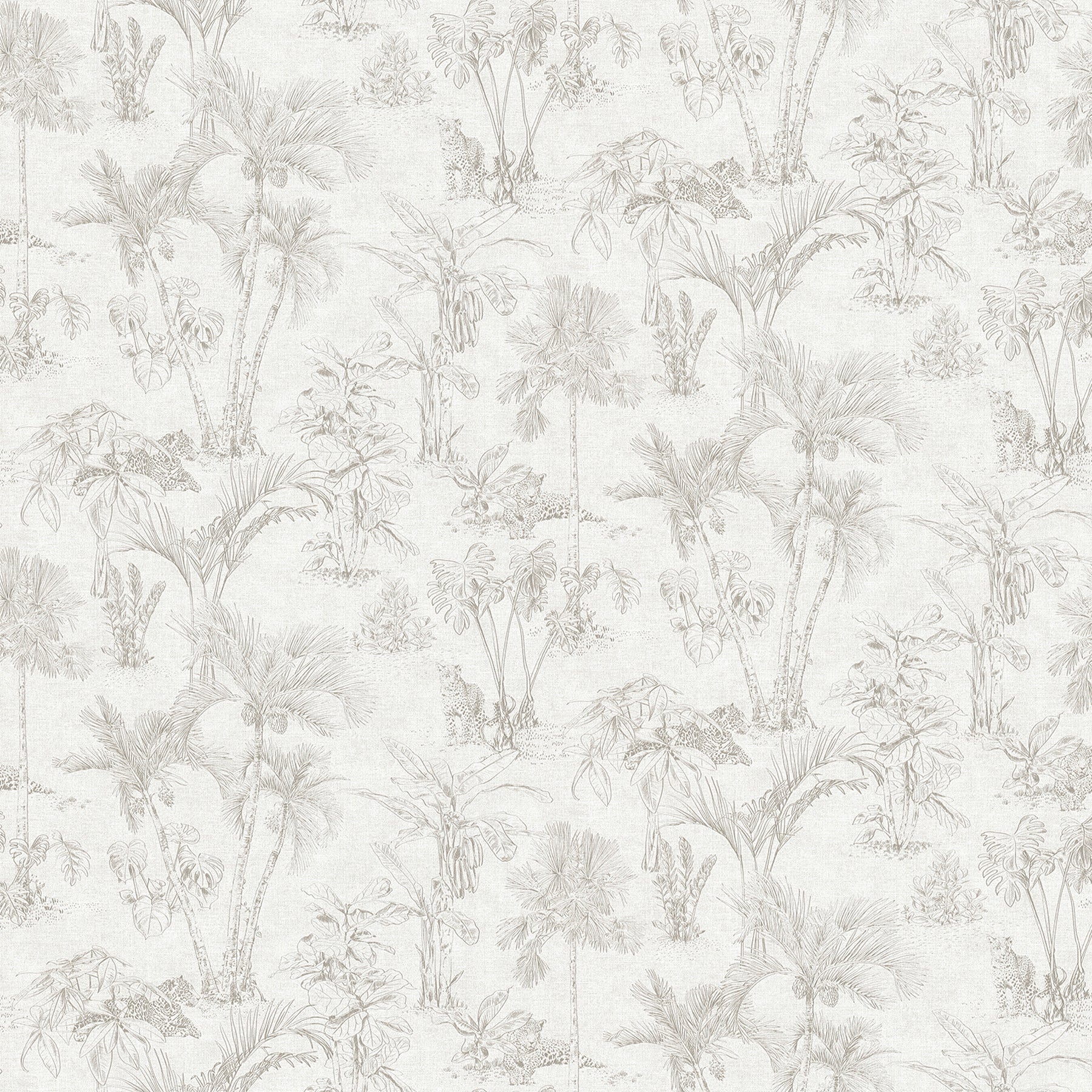 Advantage 4044-38021-1 Zapata Off-White Trees Wallpaper