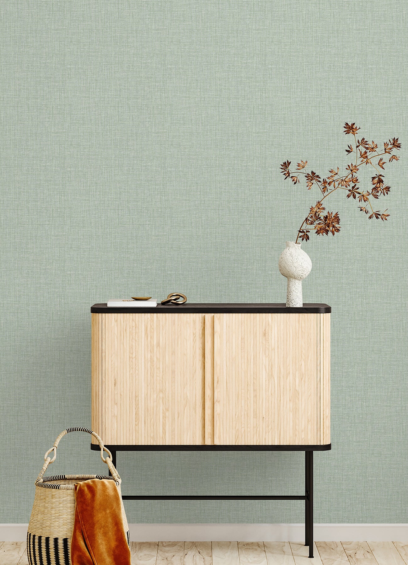 A-Street Prints 4046-26235 Lanister Green Texture Wallpaper
