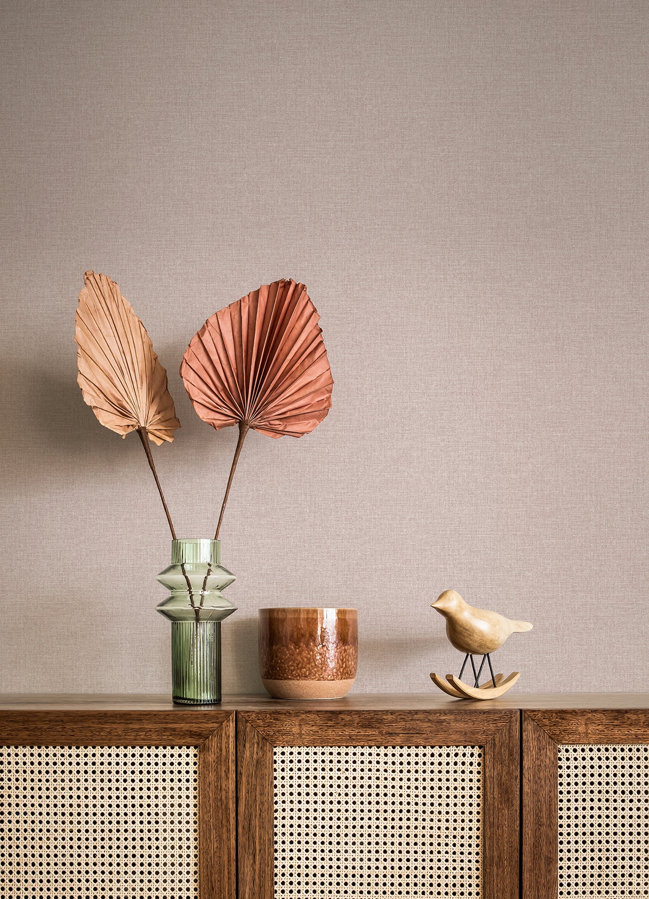 A-Street Prints 4046-M1699 Glen Pink Texture Wallpaper