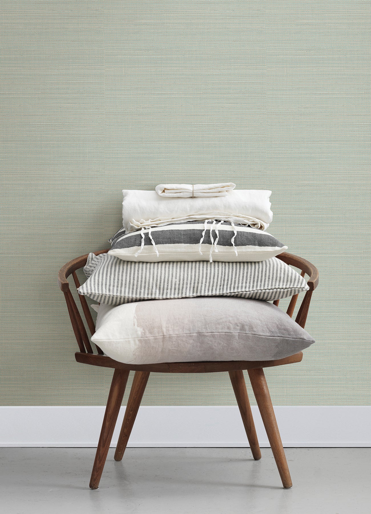 Chesapeake 4071-70054 Balantine Bone Weave Wallpaper