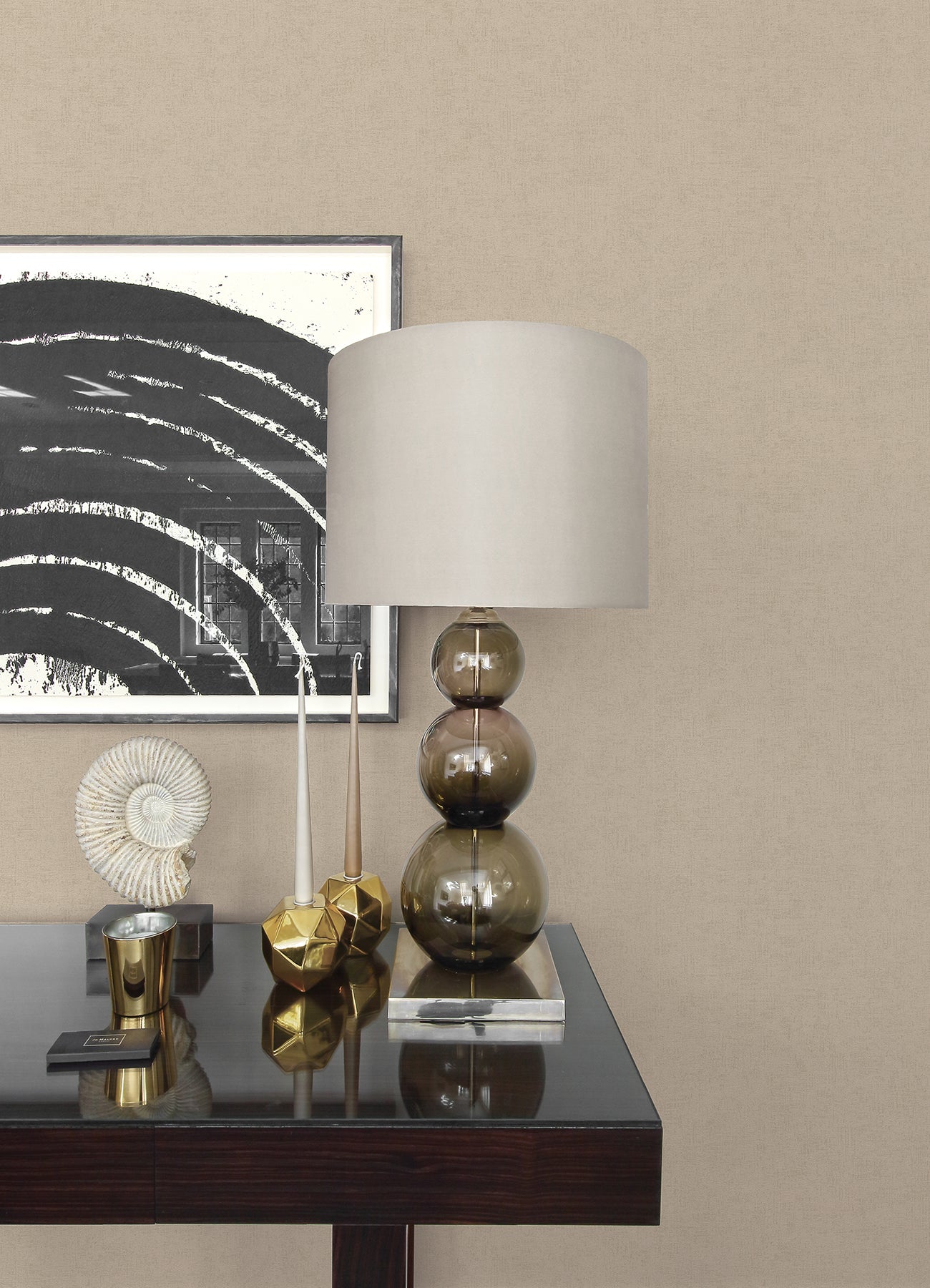 Advantage 4082-381971 Steno Light Brown Texture Wallpaper