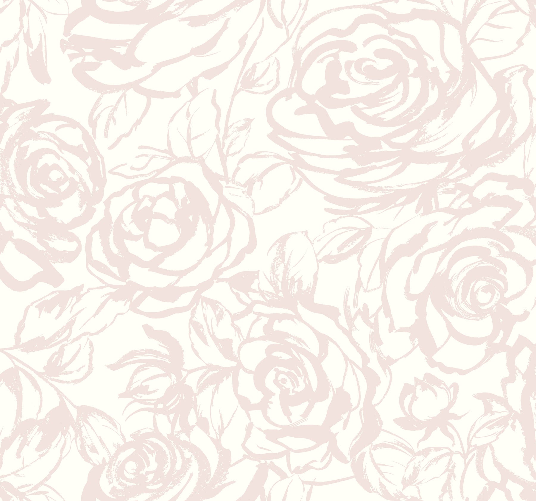 A-Street Prints 4135-72710 Nelda Light Pink Rose Wallpaper