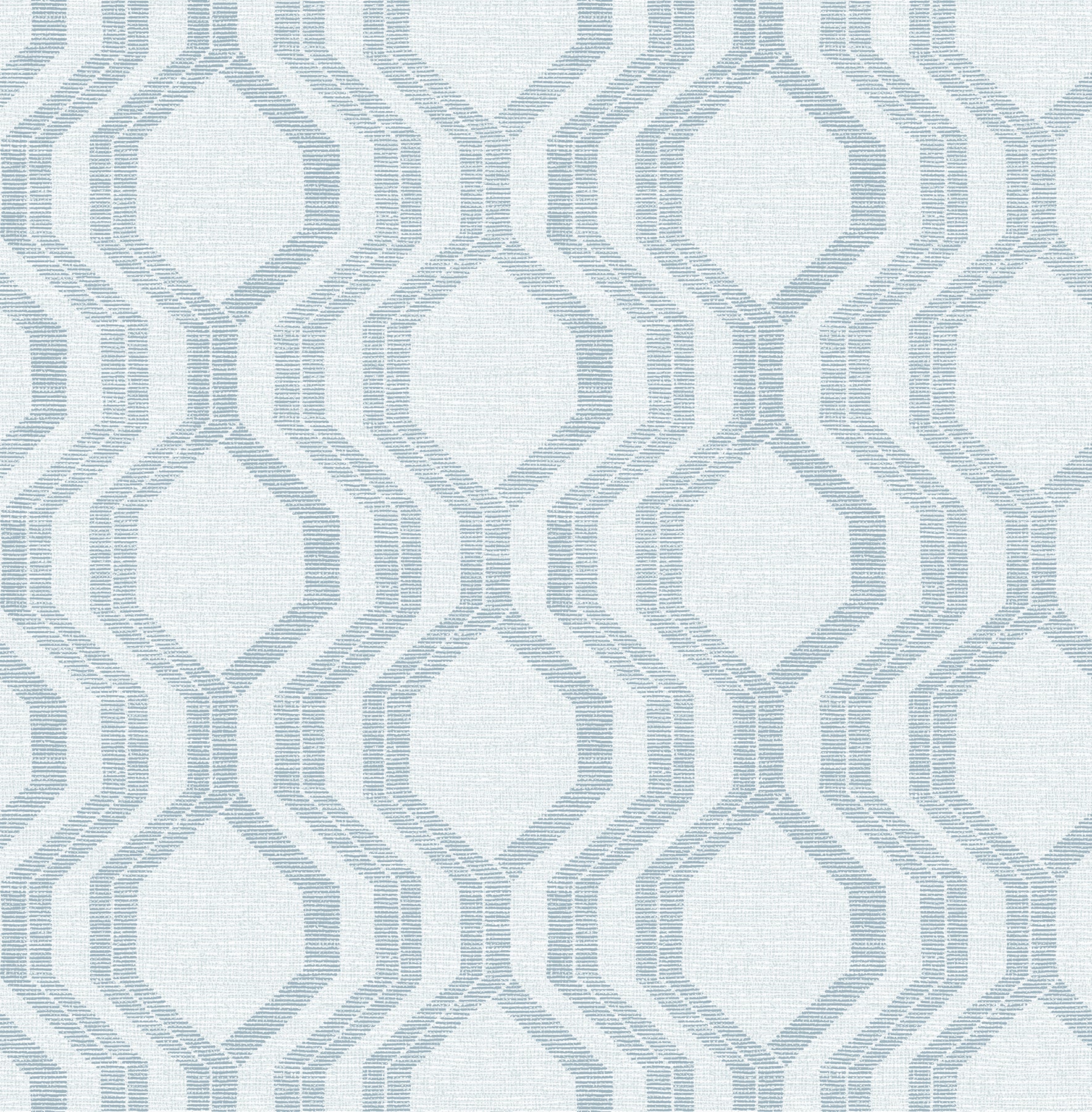A-Street Prints 4141-27102 Burton Light Blue Modern Ogee Wallpaper