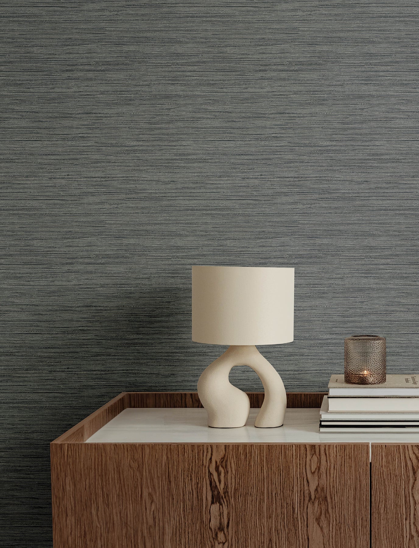 A-Street Prints 4141-27167  Sheehan Stone Faux Grasscloth Wallpaper