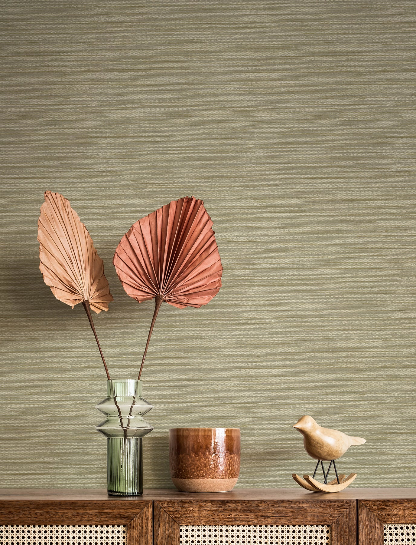 A-Street Prints 4141-27168 Sheehan Gold Faux Grasscloth Wallpaper