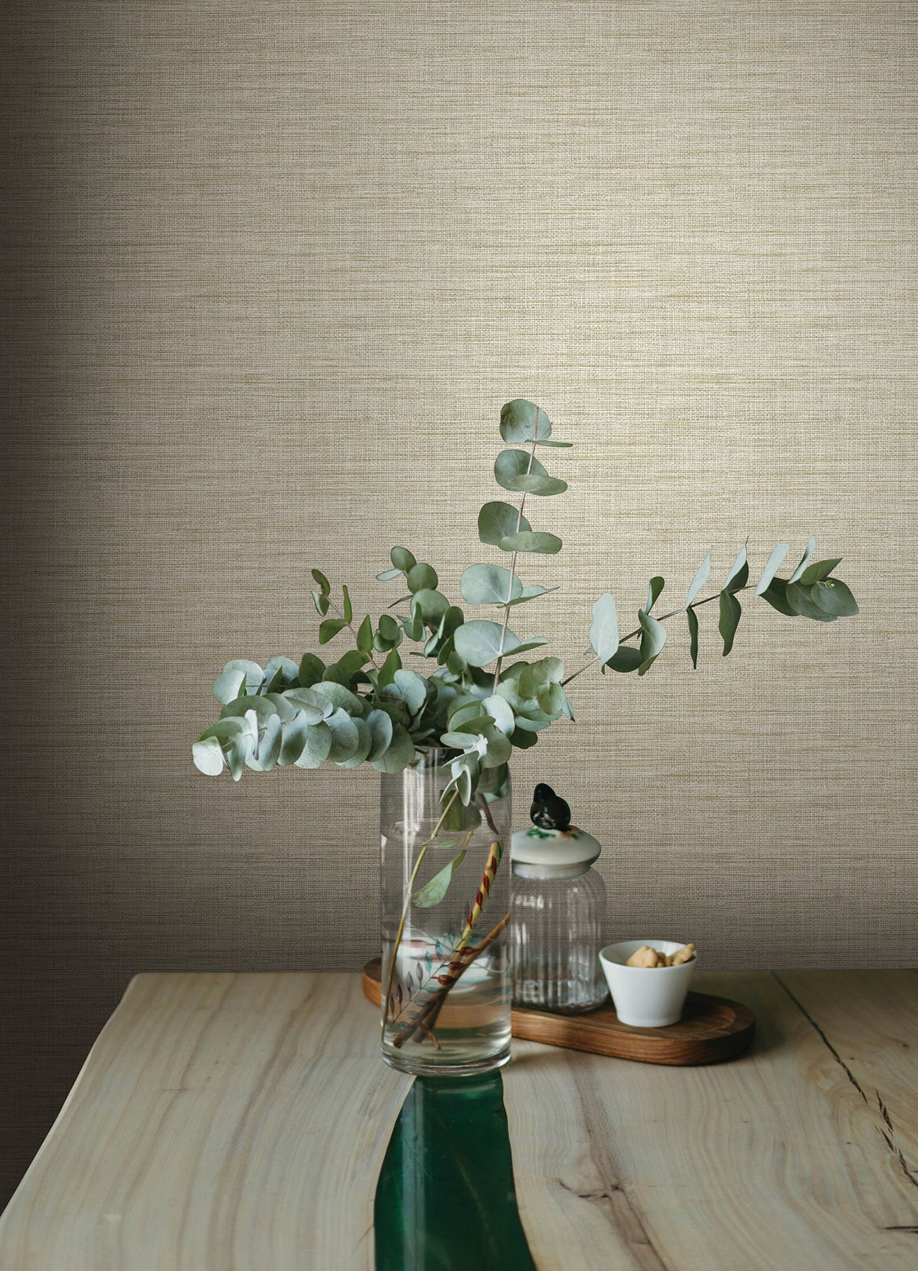A-Street Prints 4143-26463 Exhale Light Yellow Texture Wallpaper