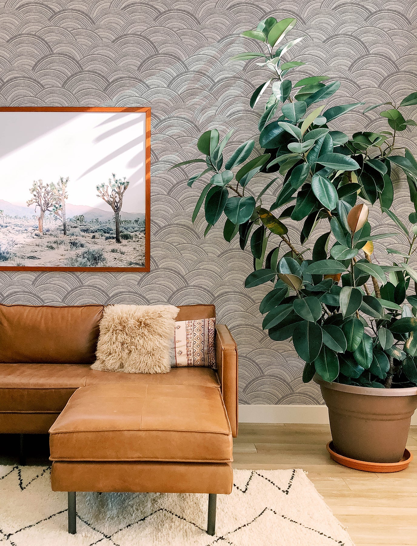 A-Street Prints 4146-27203 Encircle Black Geometric Wallpaper