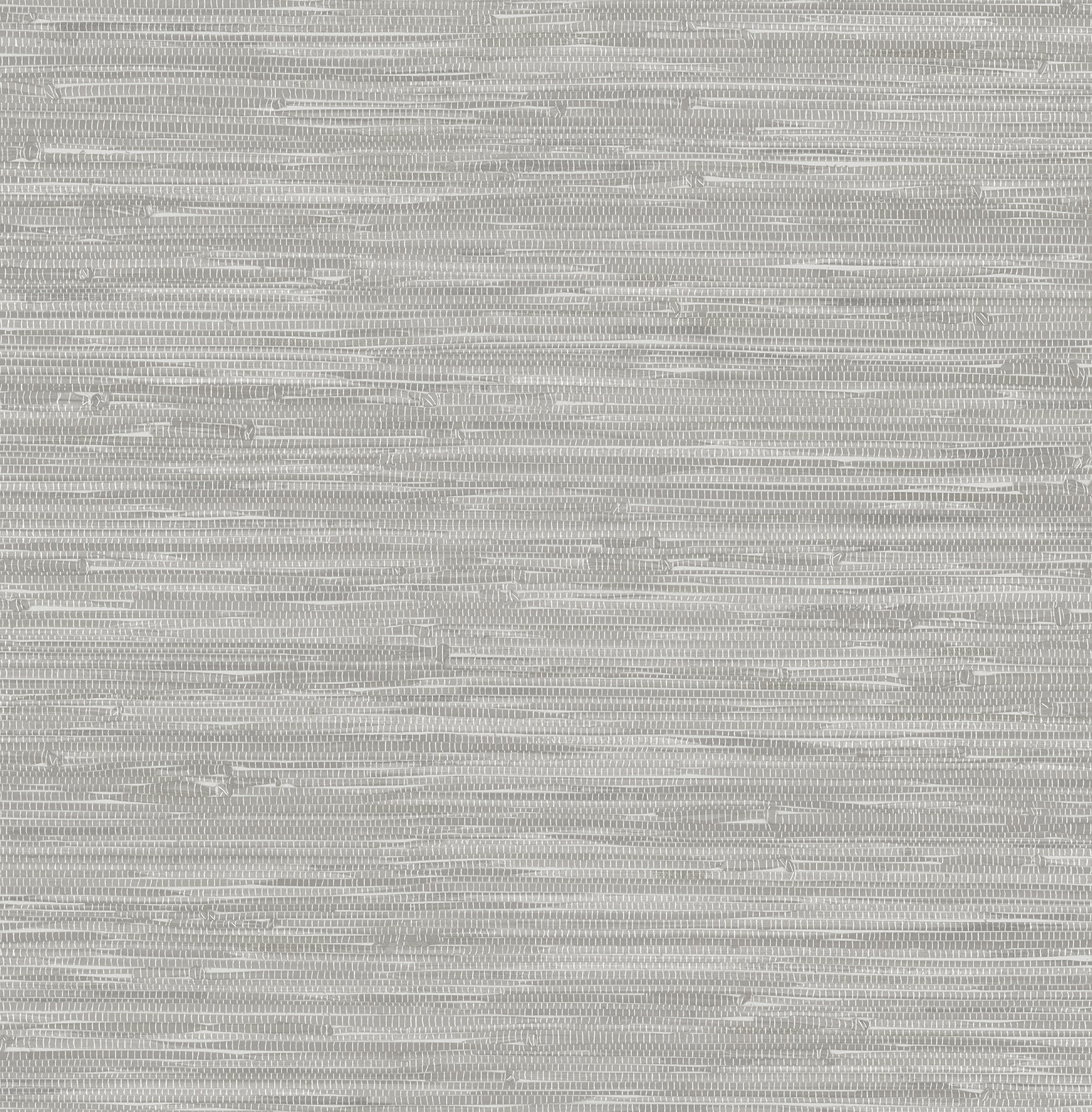 A-Street Prints 4146-27263 Exhale Light Grey Woven Faux Grasscloth Wallpaper