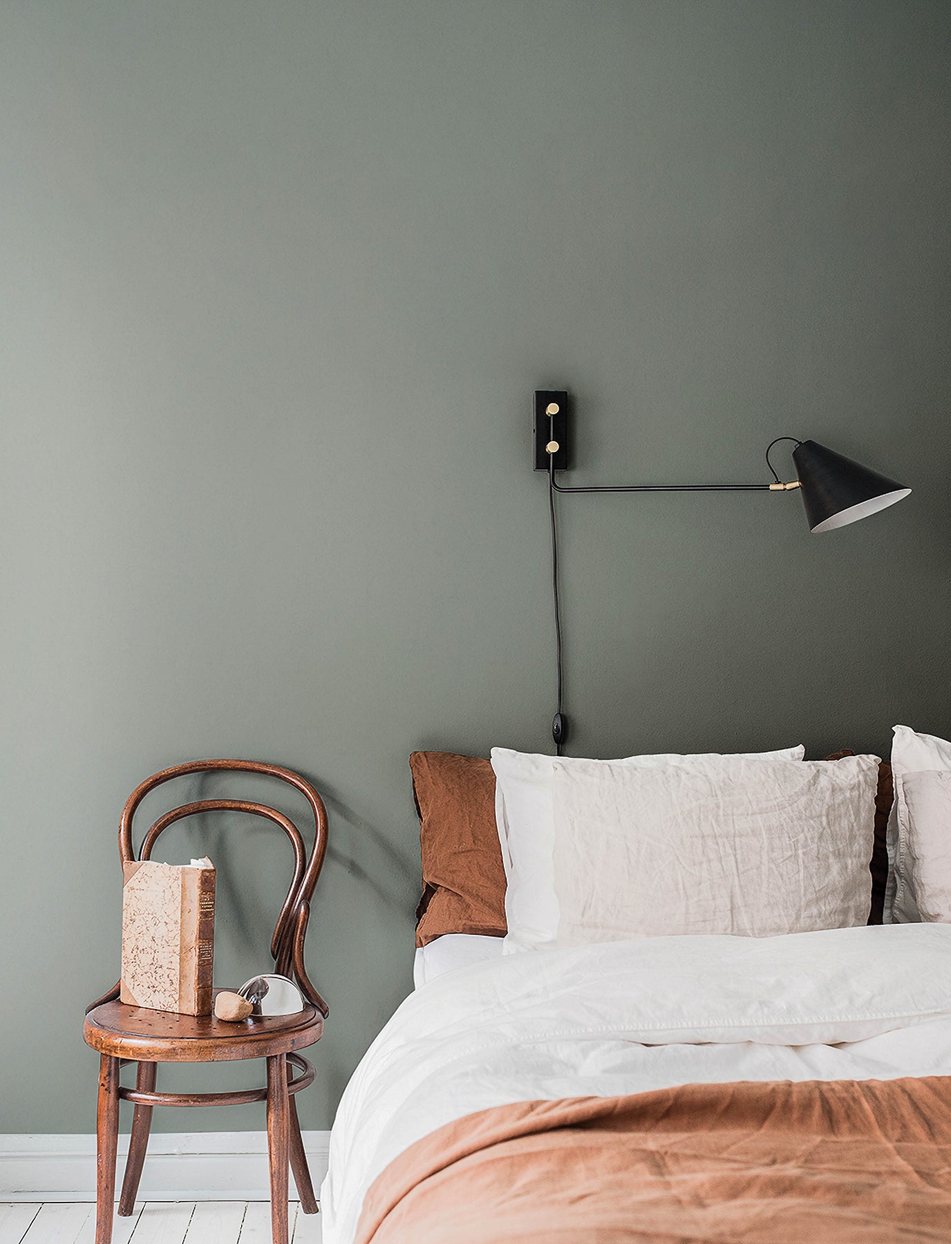 A-Street Prints 4153-77002 Parget Avokado Green Textured Wallpaper