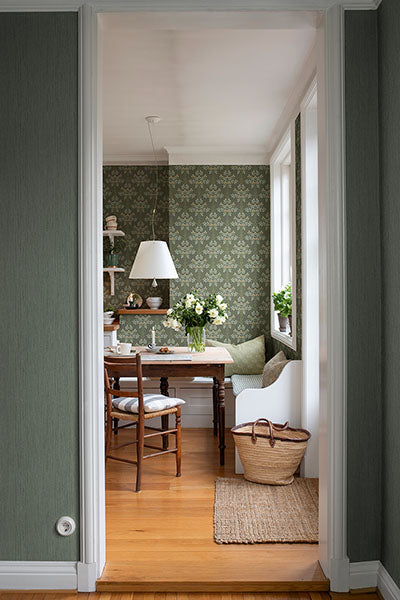 A-Street Prints 4171-82055 Blackberry Gray Vine Trellis Wallpaper