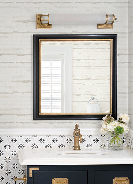 A-Street Prints 4172-27517 Destin Dove Stripe Wallpaper