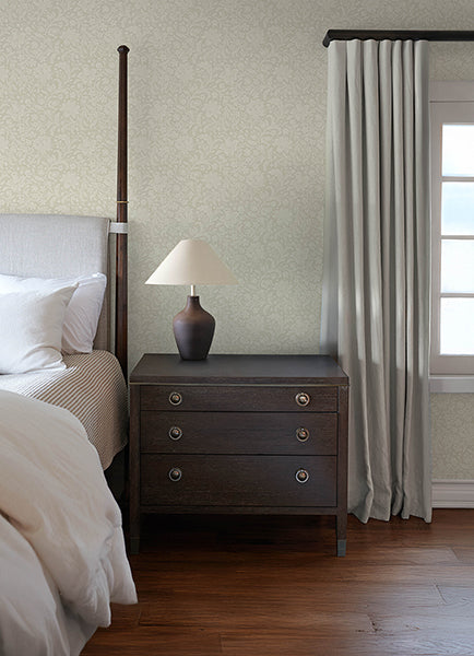 A-Street Prints 4173-27629 Hague Ivory Floral Trail Wallpaper