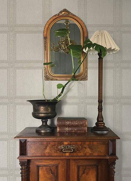 A-Street Prints 4173-27658 Moorland Ivory Wood Panel Wallpaper