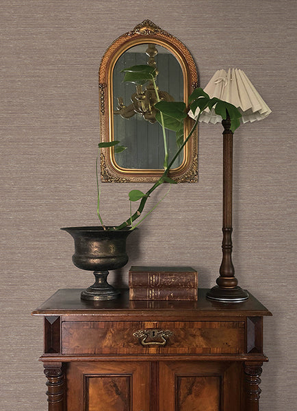 A-Street Prints 4173-27675 Roderick Mauve Textured Wallpaper