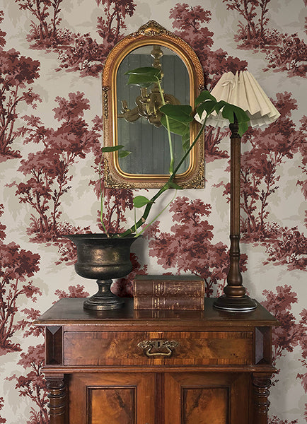 A-Street Prints 4173-82106 Sainsbury Rubi Forest Wallpaper
