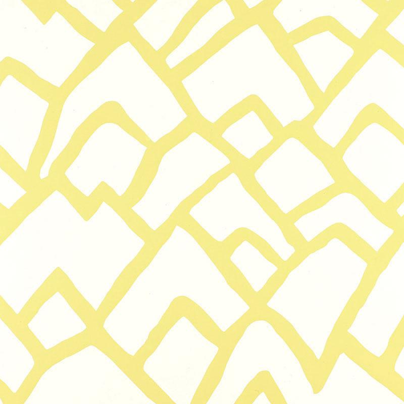 Schumacher 5003301 Zimba soft chartreuse Wallpaper