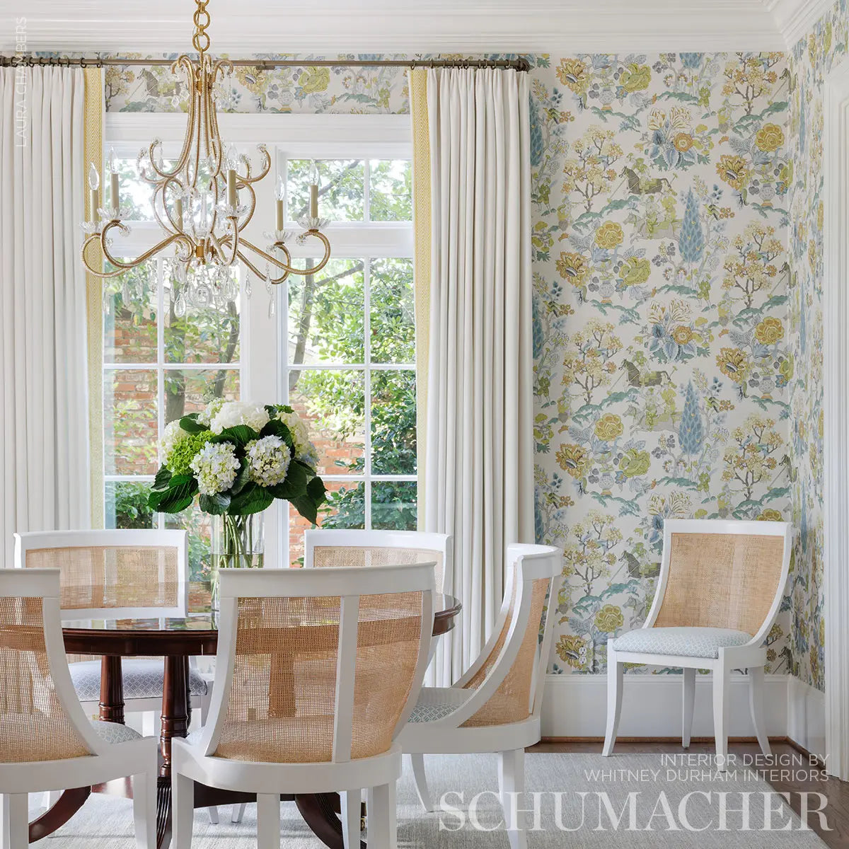 Schumacher 5010460 Persian Lancers Citron Wallpaper