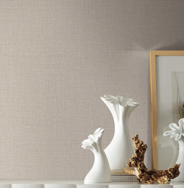 York 5982 Gesso Weave Wallpaper