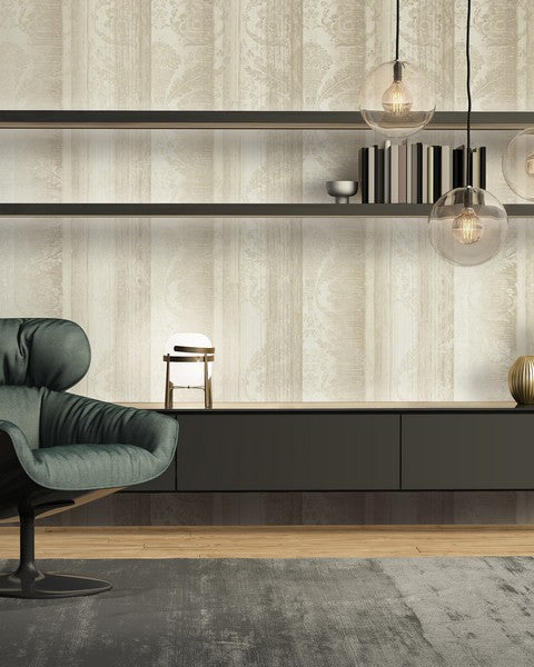 Galerie Wallcoverings 64275 Nerites Warm Grey Wallpaper