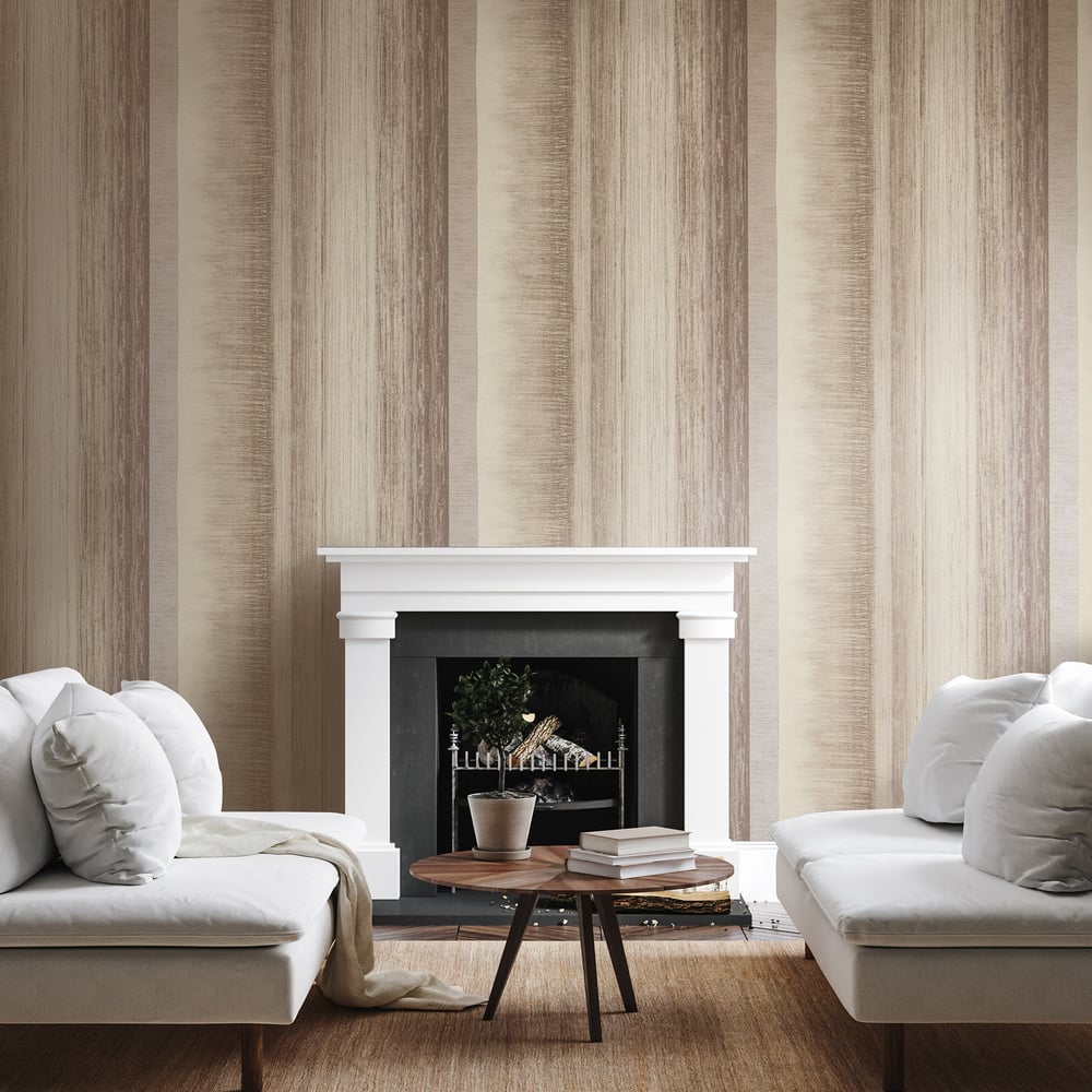 Galerie Wallcoverings 64277 Poseidon Brown Wallpaper