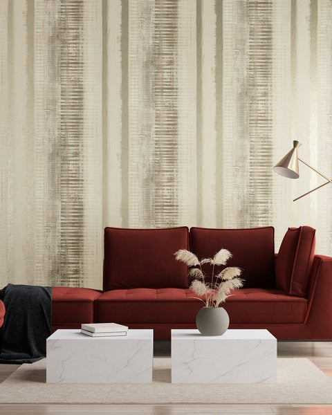 Galerie Wallcoverings 64324 Hermes Beige Gold Wallpaper