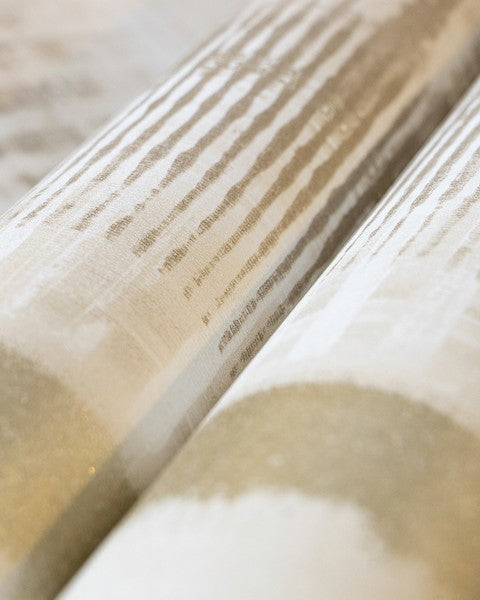 Galerie Wallcoverings 64324 Hermes Beige Gold Wallpaper