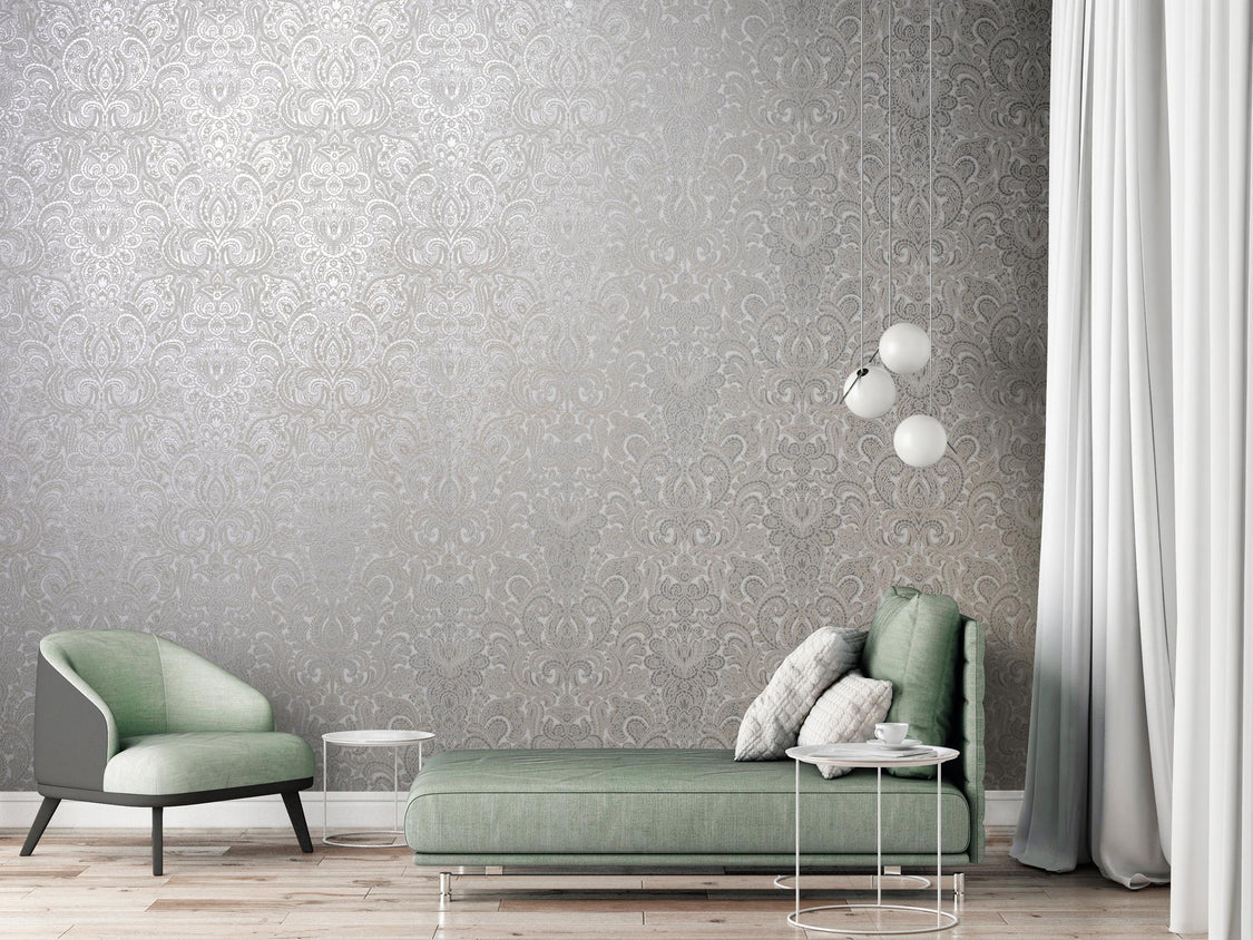 Galerie Wallcoverings 64299 Ares Grey Wallpaper
